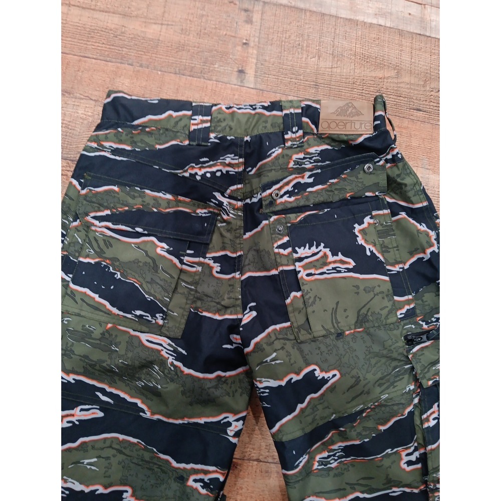 Aperture Sentry Tiger Camo Mens L Snowboard Ski Waterproof Cargo Pockets 2461 - Picture 14 of 16